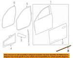 Gm Oem 14-19 Cts Front Door Components-lower W'strip 20991609. Fixed Price $187.49.