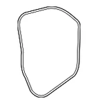 Genuine Volkswagen Surround Weather-strip 3CM-837-701-5AP. Fixed Price $45.59.