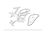 Genuine Mercedes-benz Strip 204-690-39-62. Fixed Price $41.60.