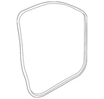 Genuine Volkswagen Door Weather-strip 57N-837-701-5AP. Fixed Price $25.64.