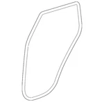 Genuine Acura Seal Rear Door Opening 72815-STK-305. Fixed Price $180.78.