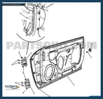 2009-2014 Ford F-150 Front Weather Strip 8L3Z-1520521-A. Fixed Price $99.87.