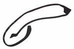 Genuine Gm Passenger Side Rear Door Lower Auxiliary Weatherstrip 23267367. Fixed Price $271.71.