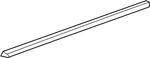 Vw/audi/porsche 17A8374752ZZ Door Belt Molding.. Fixed Price $241.02.