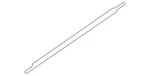 Genuine Audi A4 B9 Window Seal Trim Strip Gloss Black 8W0853283DT94. Fixed Price $269.05.