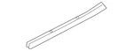Genuine Nissan Lower Weather-strip 82839-4RA0B. Fixed Price $32.99.