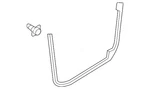 Genuine Audi Lower Weather-strip 4G0-839-718-C. Fixed Price $205.20.