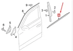 New Audi A4 B9 Front Right Door Window Belt Molding 8W0853284E2ZZ Oem No Duty. Fixed Price $137.75.