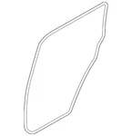 Genuine Nissan Surround Weather-strip 82831-7JA0A. Fixed Price $241.98.