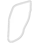 Genuine Honda Body Weather-strip 72815-T0A-A01. Fixed Price $218.69.