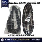 Genuine Rear Door Side Weatherstrip Set 83130G5000 83140G5000 For Kia Niro. Fixed Price $109.00.