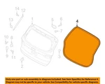 Hyundai Oem 19-23 Santa Fe Lift Gate Hardware-weatherstrip 81761S2000. Fixed Price $162.32.
