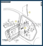 2007-2022 Audi S8 Door Seal 4E0839717L. Fixed Price $89.04.