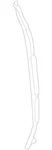 Genuine Gm Front Driver Side Door Auxiliary Weatherstrip 42440820. Fixed Price $32.08.