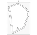 Genuine Honda Door Seal 72810-S84-A01. Fixed Price $58.27.