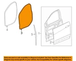 Gm Oem 17-23 XT5 Front Components-door W'strip 84228141. Fixed Price $65.50.