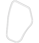 Genuine Volkswagen Weather-strip On Body 11K-867-914-A-5AP. Fixed Price $85.89.