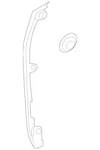 Genuine Mercedes-benz Seal Driver Door 213-720-59-02. Fixed Price $43.43.