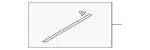 Genuine Mazda Lower Weather-strip GJ6E-58-76XA. Fixed Price $20.17.