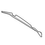 Genuine Bmw Gap Seal For B-pillar Rear D 51-76-7-420-831 New. Fixed Price $49.08.