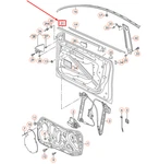 Volkswagen Cc Front Left Inner Window Aperture Seal 3C8837471B5AP No Duties. Fixed Price $220.44.