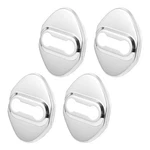 Autohaux 4PCS Car Door 7X5.4X0.8CM / 2.76"X2.13"X0.31"(L*W*H), Silver Tone. Fixed Price $16.64.