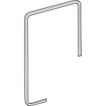 Genuine Mercedes-benz Oe Door Seal 463-731-03-80-9051. Fixed Price $190.07.