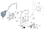 Genuine Mercedes-benz Door Seal 463-721-20-00. Fixed Price $73.66.