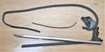 Mercedes CLS350 C219 Coupe M272.964 Rear Left Door Strip Rubber Seal A2197350365. Fixed Price $50.97.