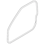 Genuine Bmw Body Weather-strip 51-35-8-739-178. Fixed Price $238.50.