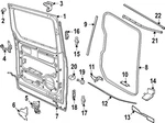 Genuine Volkswagen Door Weather-strip 1T3-843-785-J. Fixed Price $157.19.