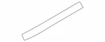 Oem New 09-16 Ford Lincoln Mks Ecoboost Sedan Lower Weather-strip 8A5Z-5425324-B. Fixed Price $195.62.