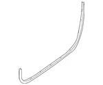 Genuine Nissan Surround Weather-strip 82831-9BU0B. Fixed Price $88.42.