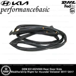 Oem 831402V000 Rear Door Side Weatherstrip Right For Hyundai Veloster 2011-2017. Fixed Price $44.50.