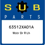 Subaru Wstr Dr Lh 63512XA01A, New Genuine Oem Part. Fixed Price $129.73.