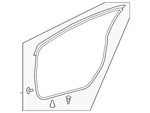 Genuine Toyota Door Weather-strip 67862-12B20. Fixed Price $128.07.