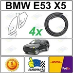 2000-2006 Bmw X5 E53 Door Seal Edge Protector 4-PIECE Weatherstrip Front & Rear. Fixed Price $221.00.