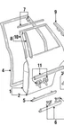 New Oem Genuine Toyota Camry Right Rear Weatherstrip Doorseal (67871-06180). Fixed Price $44.99.