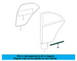 Mercedes-benz C-class W203 Rear Lower Door Seal A203690748264. Fixed Price $134.47.