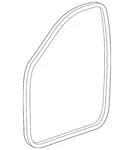 Genuine Volkswagen Surround Weather-strip 5C6-867-912-J-9B9. Fixed Price $179.58.