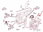 Mercedes-benz Cls C219 Rear Left Door Seal A2197370130 No Import Duties To. Fixed Price $188.39.