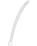 Genuine Acura Door Shell Seal 85153425. Fixed Price $66.01.