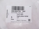 Genuine Oem Vw 5NN-839-701-5AP Driver Rear Door Outer Weather Strip 18-20 Tiguan. Fixed Price $141.05.