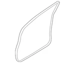Genuine Nissan Opening Trim 76921-ZS50B. Fixed Price $73.91.