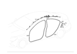 Genuine Mercedes-benz Edge Guard 117-692-00-76. Fixed Price $96.52.