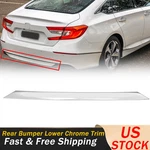 Fit 2018-2022 Honda Accord Sedan Rear Lower Bumper Chrome Moulding Strip Trim. Fixed Price $42.99.