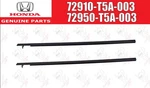Honda Oem Right Left Rear Door Sash Garnish 72950-T5A-003 72910-T5A-003 For Fit. Fixed Price $125.22.