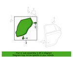 Toyota 67871-AC030 Right Door Weather-strip 05-12 Avalon New Genuine. Fixed Price $69.97.