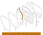 Ford Oem 15-23 Edge Door Components-rear W'strip FT4Z5828124D. Fixed Price $89.15.