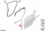 Genuine Bmw Alpina M6 B6 F06 640D Door-gap Seal B-pillar Right 51767275324. Fixed Price $60.42.